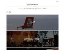 Tablet Screenshot of christianejatahy.com.br